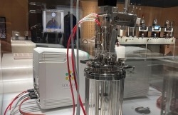 Solaris bioreactor JUPITER on display at the MIT museum.